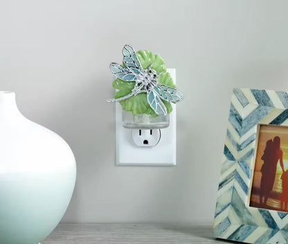 dragonfly-on-lilypad-scentplug-diffuser-with-light